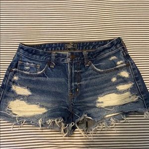 Abercrombie denim shorts